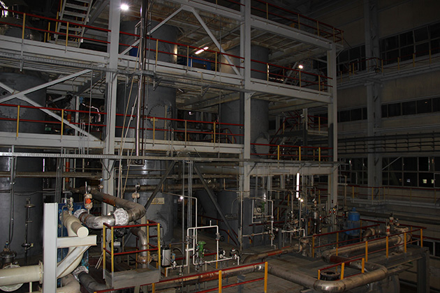 Завод по производству серной кислоты